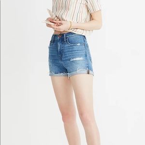 Madewell High-Rise Denim Shorts size 36